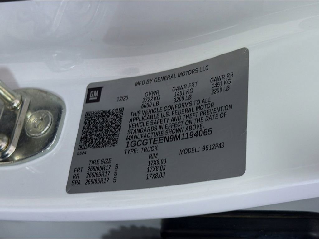 Used 2021 Chevrolet Colorado ZR2 AWD/4WD image 30