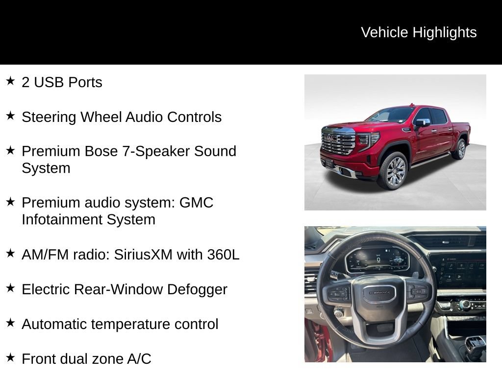 Certified 2022 GMC Sierra 1500 Denali w/ Denali Reserve Package AWD/4WD image 16