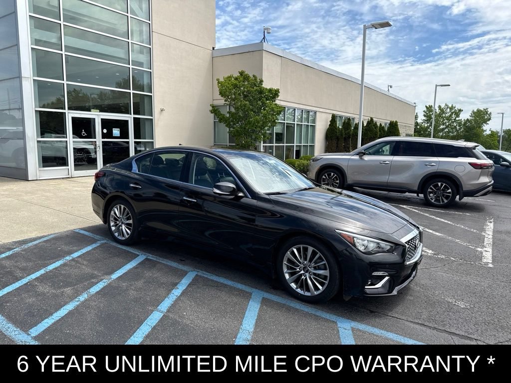 Certified 2022 INFINITI Q50 Luxe w/ Cargo Package AWD/4WD image 4