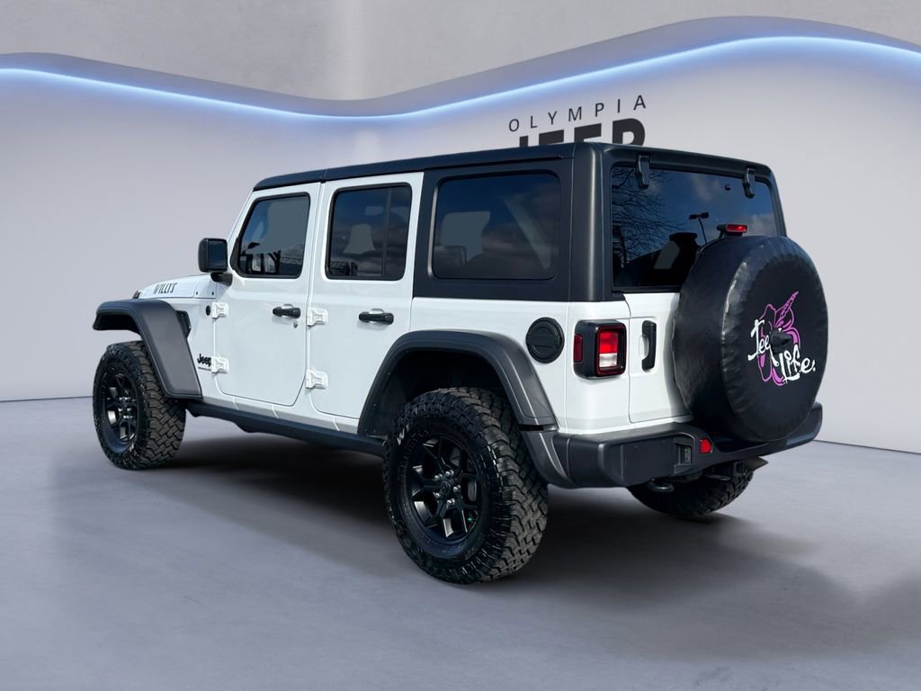 Certified 2025 Jeep Wrangler Willys image 3