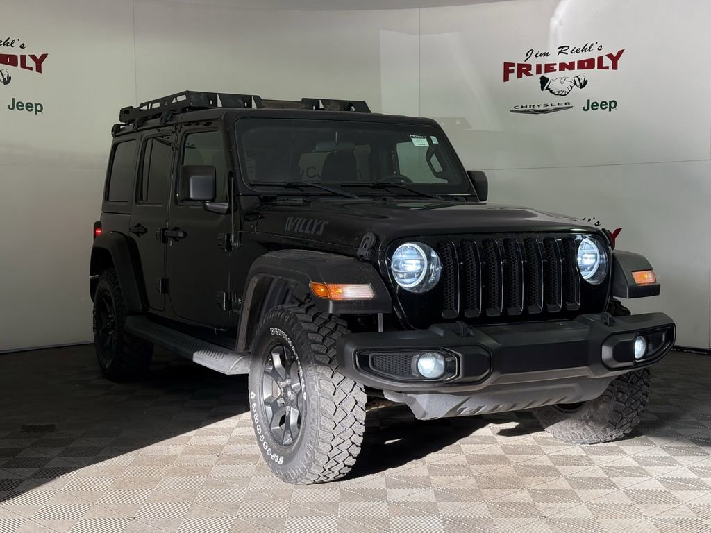 Used 2021 Jeep Wrangler Unlimited Sport video 2
