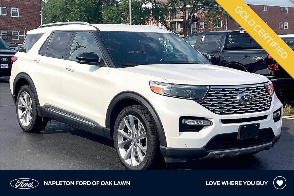 Certified 2023 Ford Explorer Platinum w/ Technology Package AWD/4WD image 1
