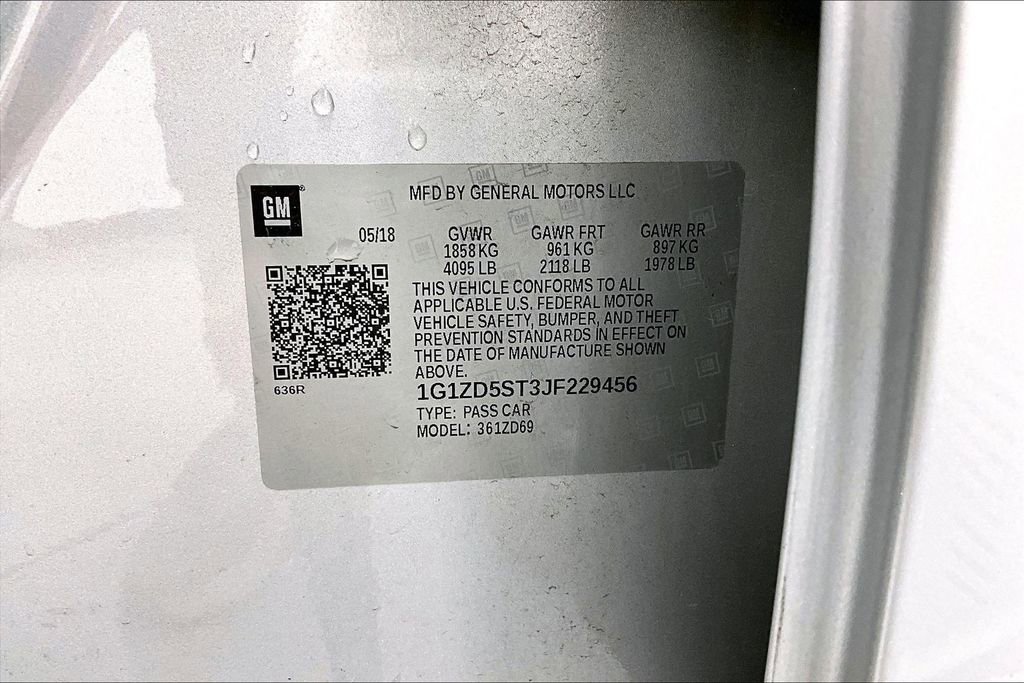 Used 2018 Chevrolet Malibu LT w/ Leather Package image 39