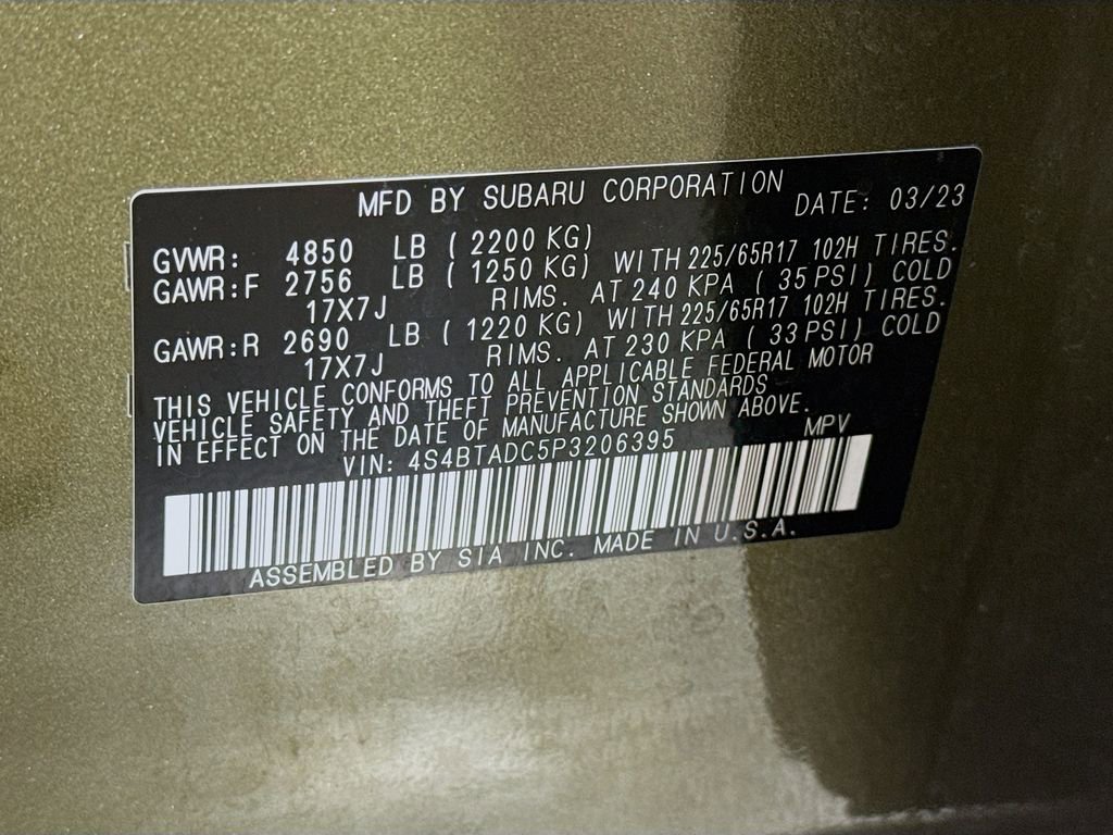 Used 2023 Subaru Outback Premium image 39