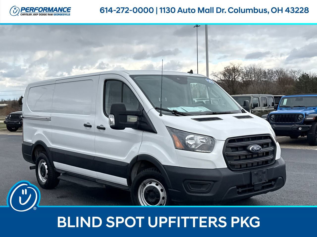 Used 2020 Ford Transit 250 Low Roof w/ Upfitter Package image 1