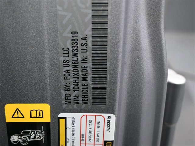 Used 2020 Jeep Wrangler Unlimited Sport S image 21