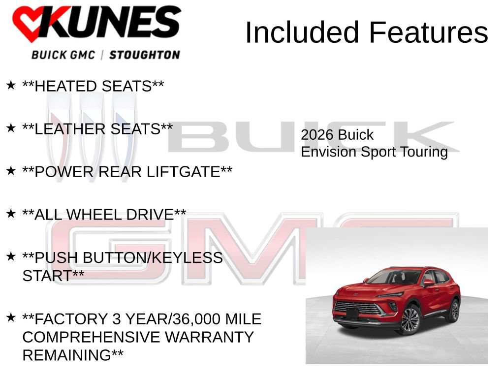 New 2026 Buick Envision Sport Touring image 3