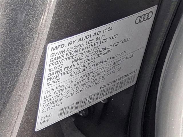 Certified 2025 Audi Q8 Prestige image 26