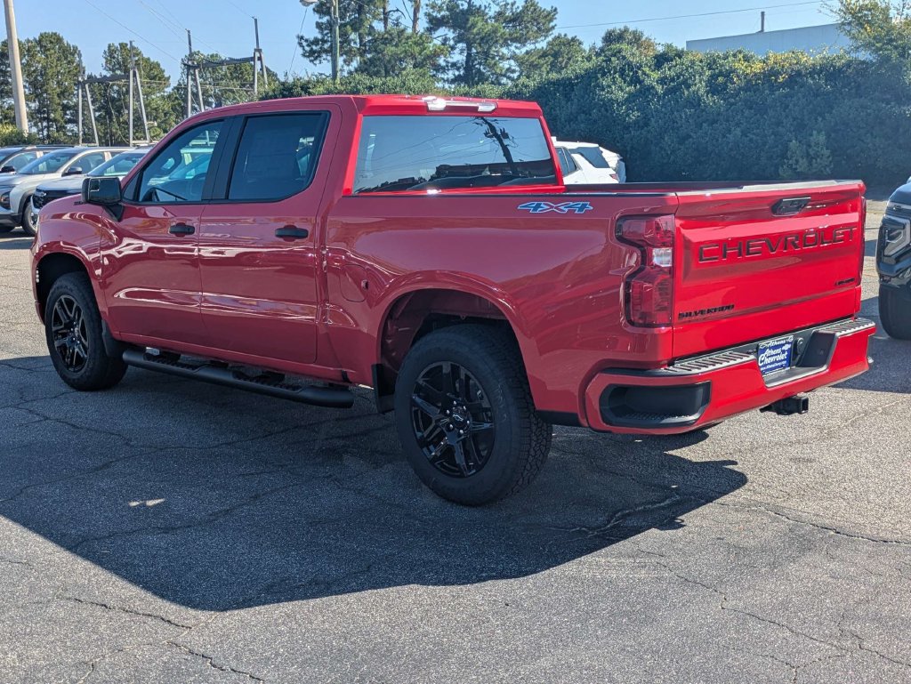 New 2026 Chevrolet Silverado 1500 Custom w/ Turbomax Blackout Package AWD/4WD image 6