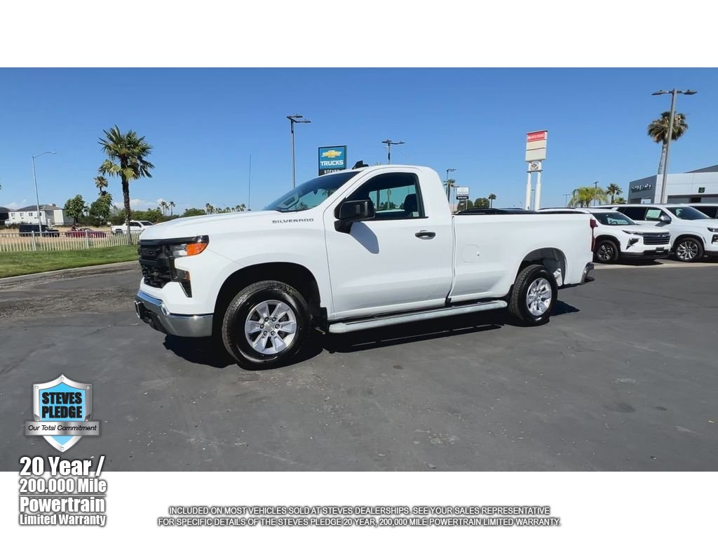 Certified 2025 Chevrolet Silverado 1500 W/T RWD image 8