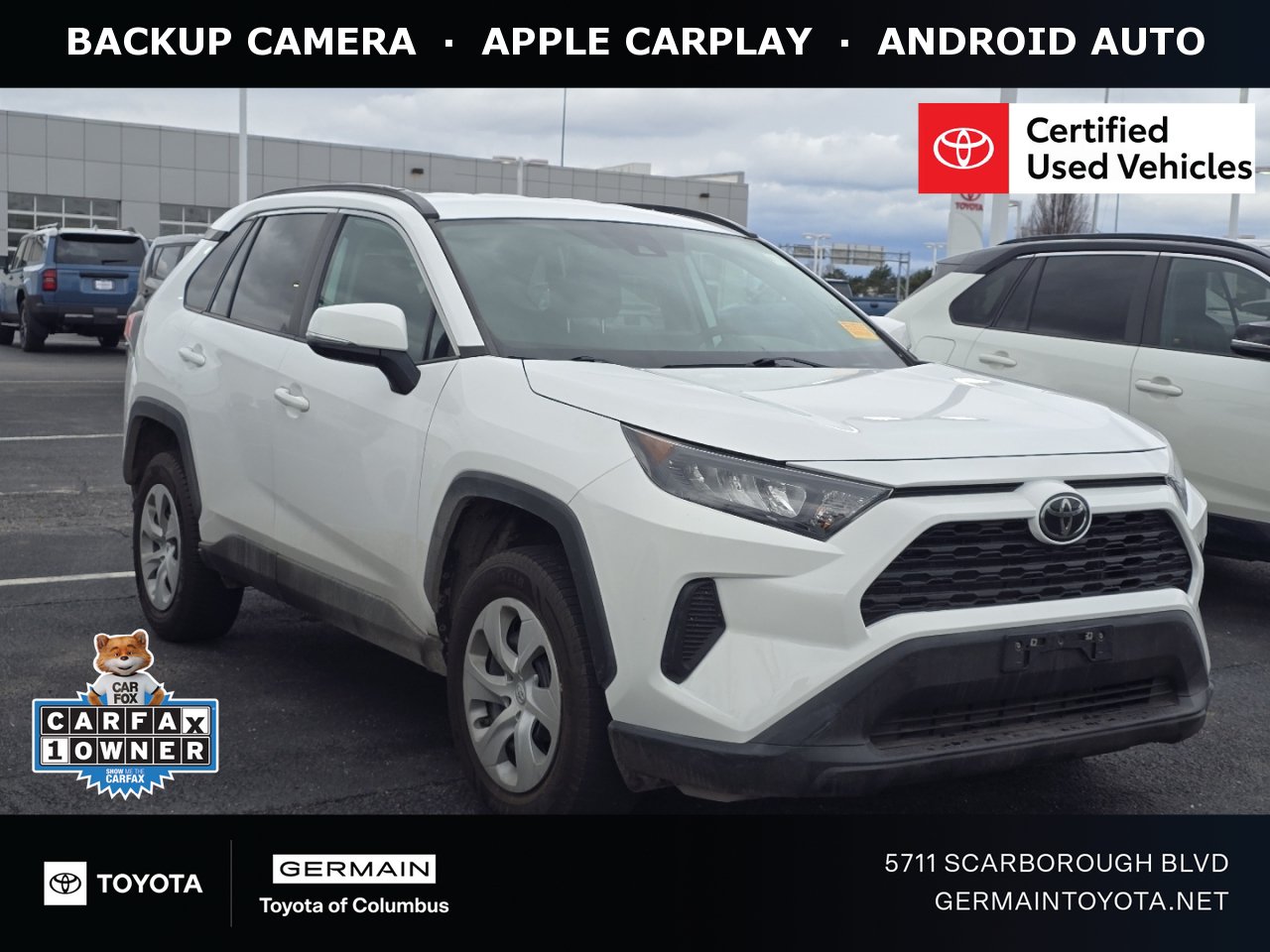 Certified 2021 Toyota RAV4 LE