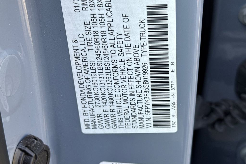 Certified 2025 Honda Ridgeline Black Edition image 29