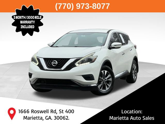 Used 2018 Nissan Murano S w/ Cargo Package