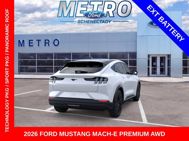New 2026 Ford Mustang Mach-E Premium w/ Sport Appearance Package AWD/4WD image 8