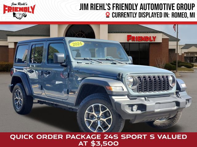 Used 2024 Jeep Wrangler Unlimited Sport
