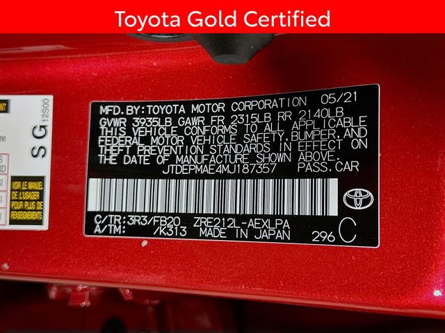 Certified 2021 Toyota Corolla LE image 31
