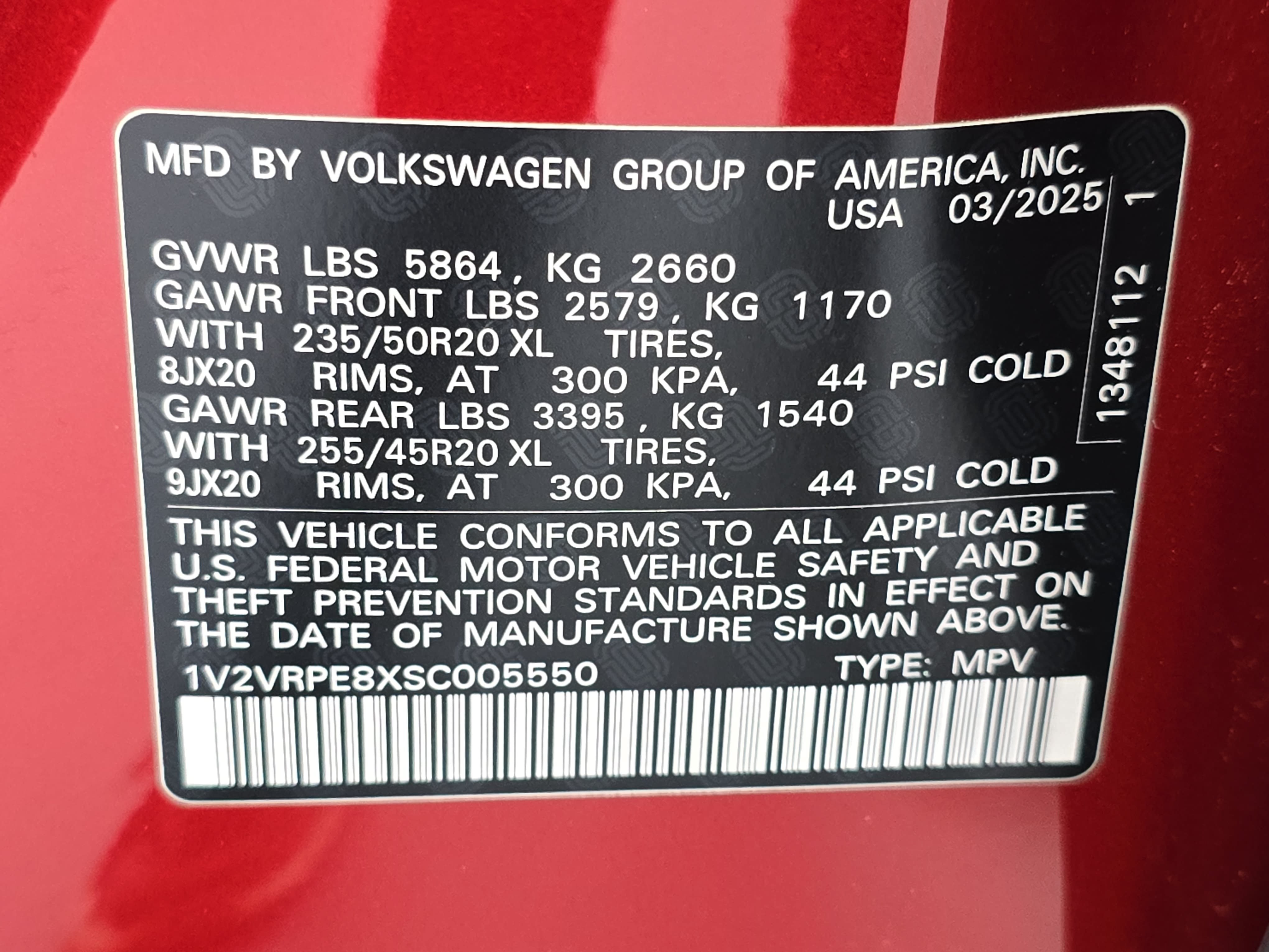 Certified 2025 Volkswagen ID.4 Pro S RWD image 36