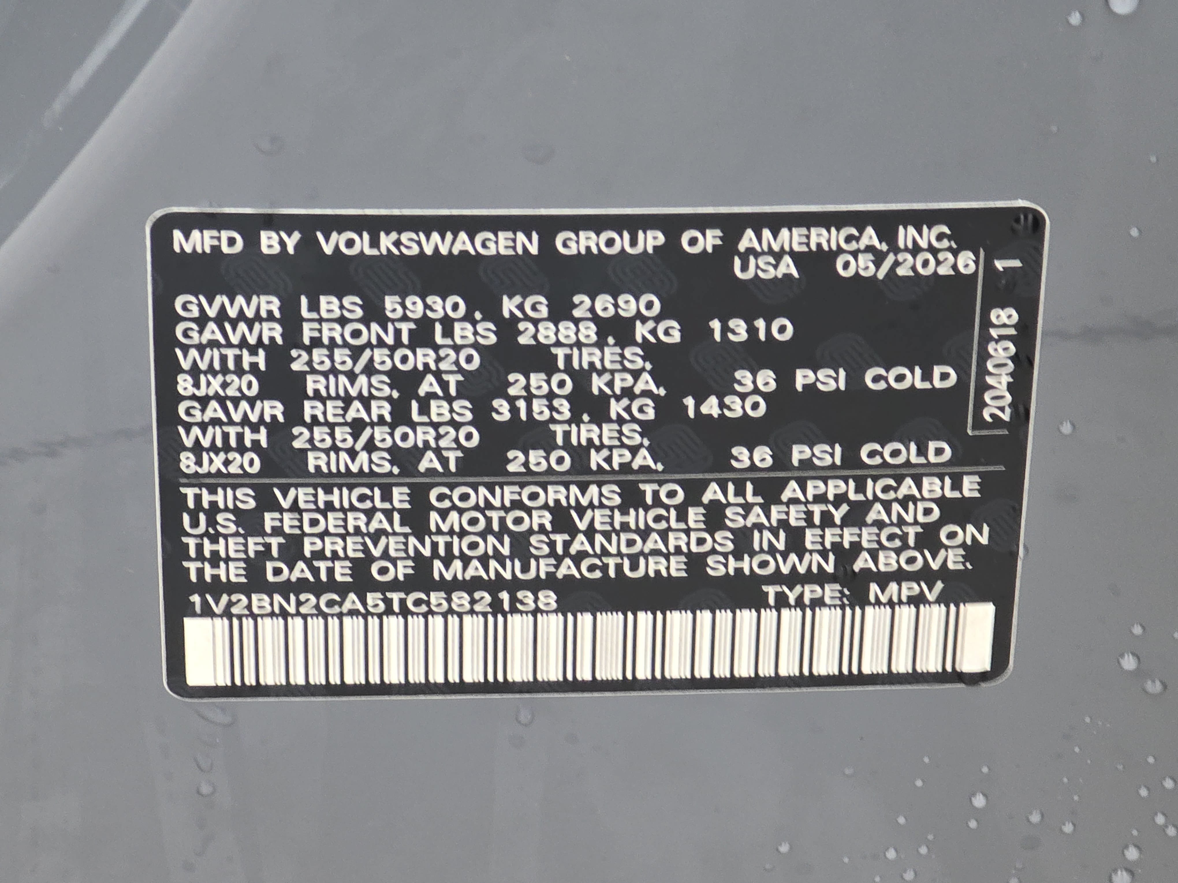 New 2026 Volkswagen Atlas SEL AWD/4WD image 37