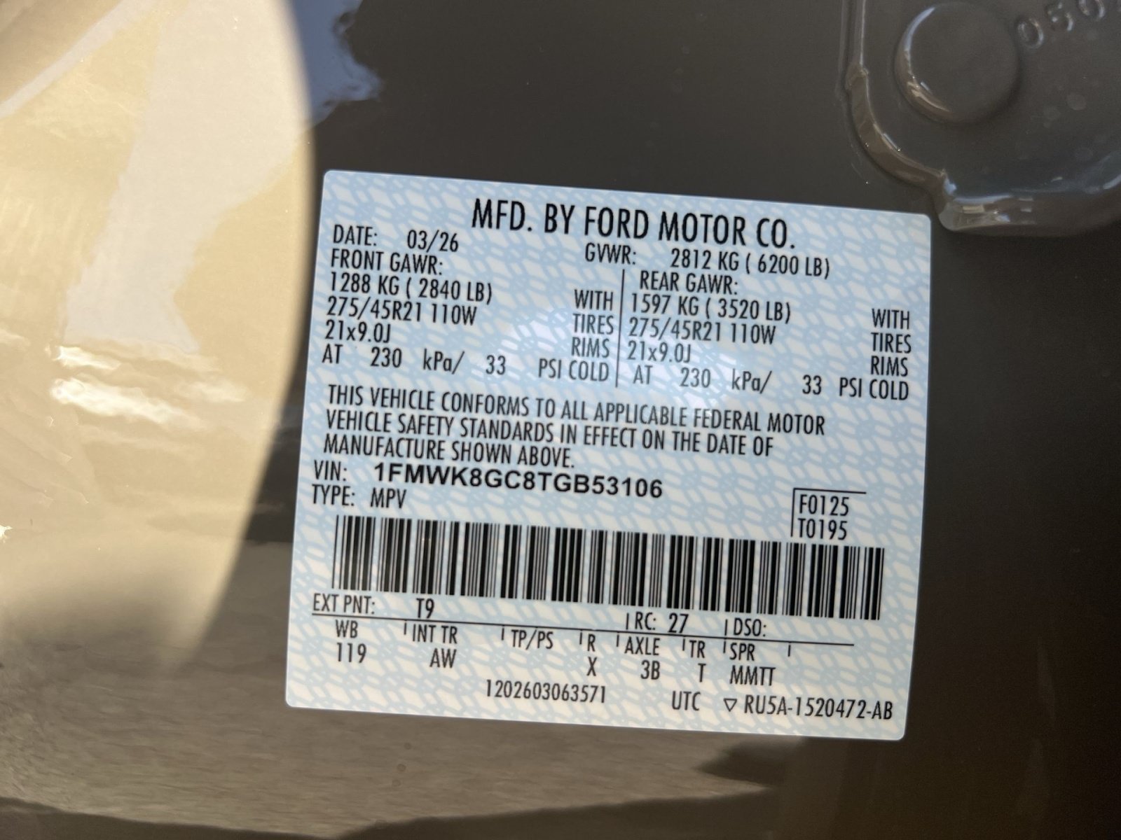 New 2026 Ford Explorer ST w/ Sun And Sound Package AWD/4WD image 72