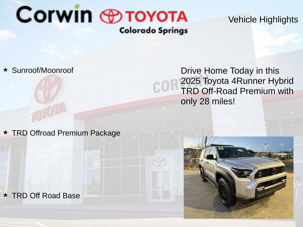 Used 2025 Toyota 4Runner TRD Off-Road Premium image 7
