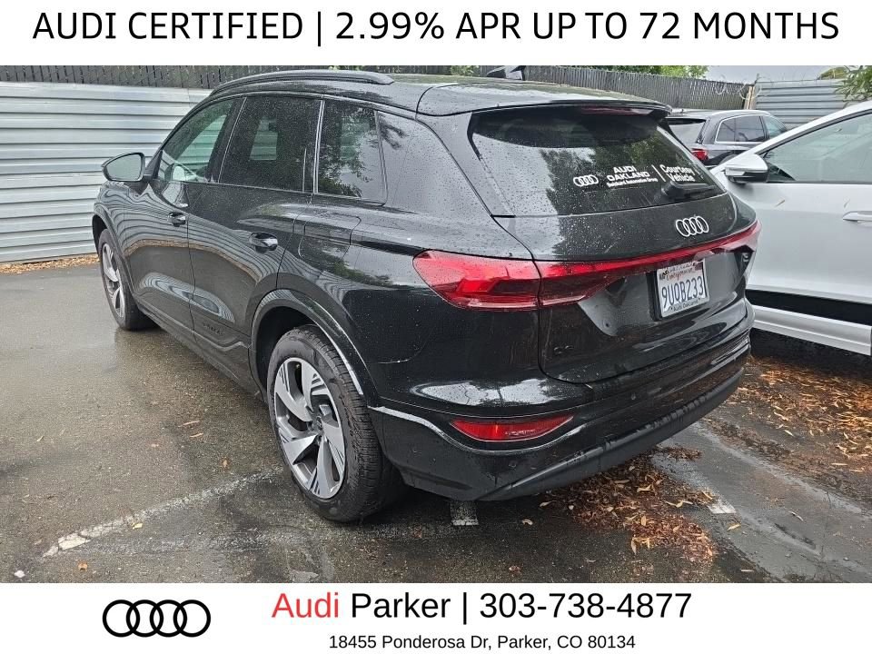 Used 2025 Audi Q6 e-tron Premium Plus w/ Premium Plus AWD/4WD image 5