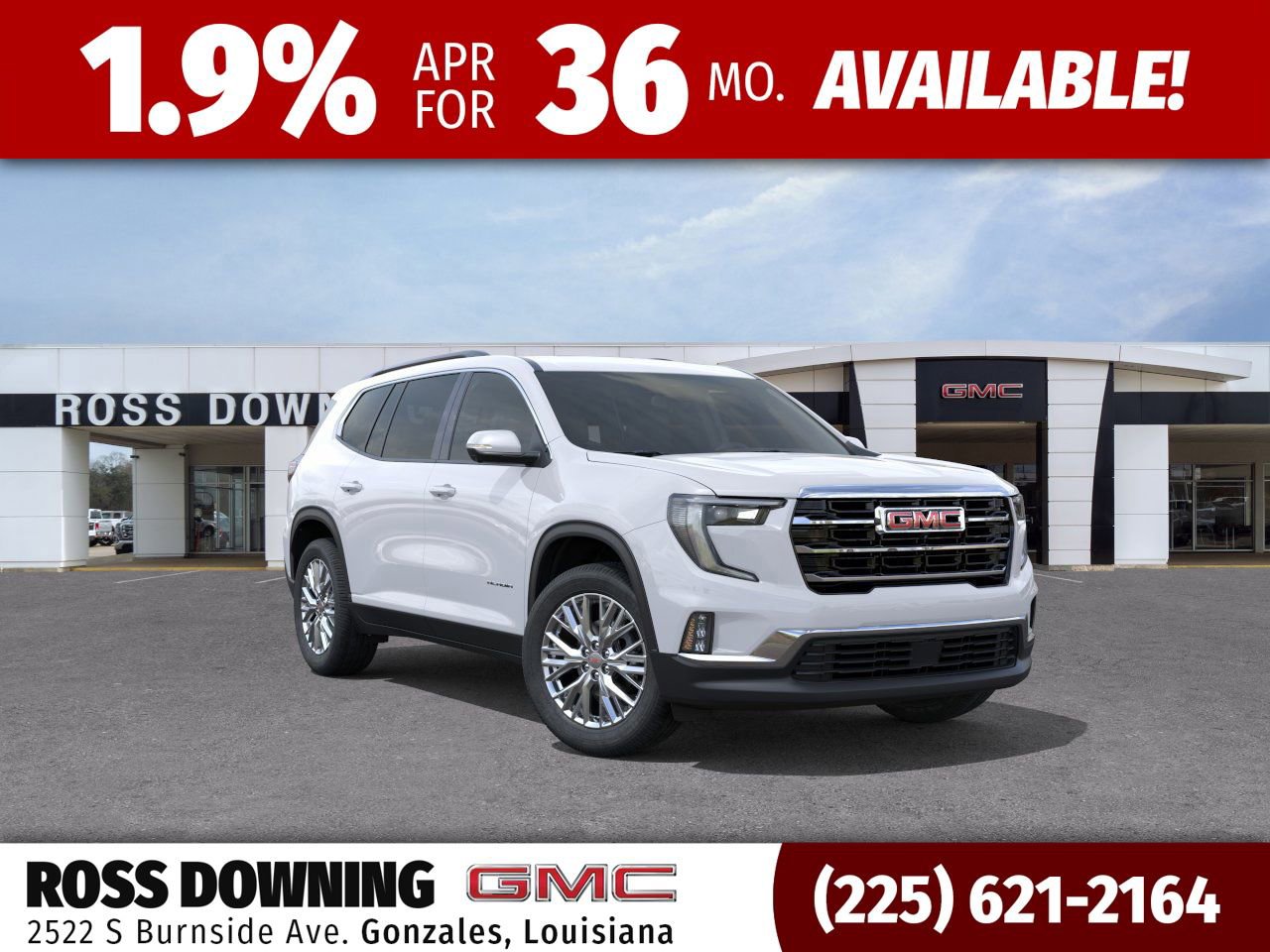 New 2026 GMC Acadia Elevation w/ Elevation Premium Package