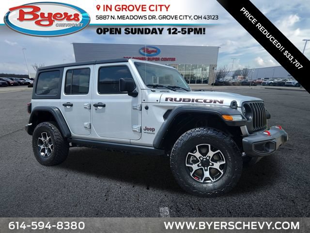 Used 2022 Jeep Wrangler Unlimited Rubicon w/ LED Lighting Group AWD/4WD image 1