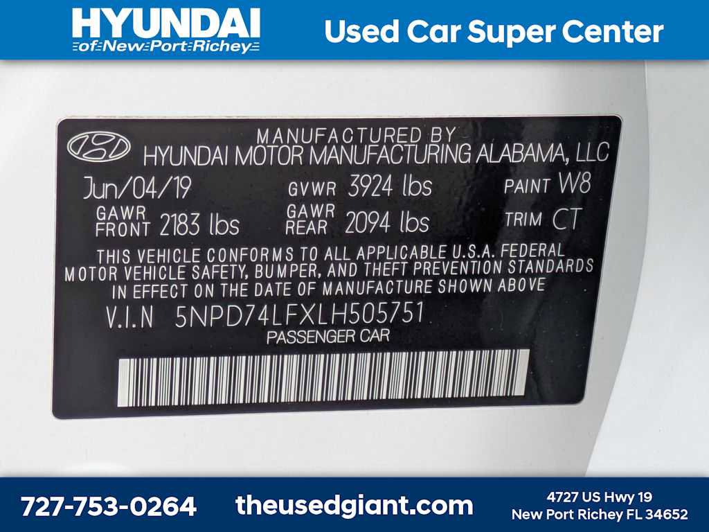 Used 2020 Hyundai Elantra SE w/ Cargo Package (C1) FWD image 31