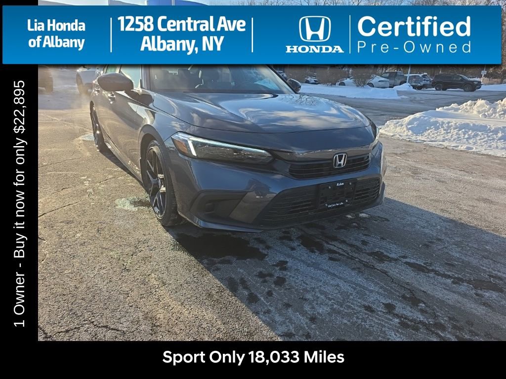Certified 2023 Honda Civic Sport