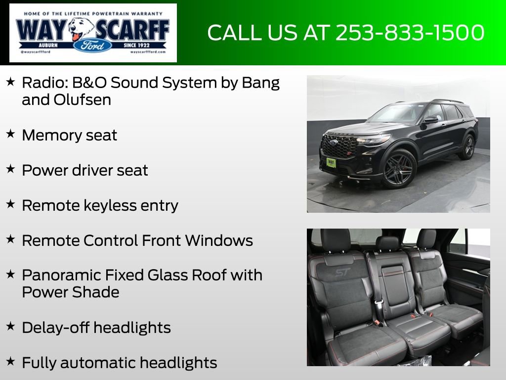 New 2026 Ford Explorer ST w/ Sun And Sound Package AWD/4WD image 18