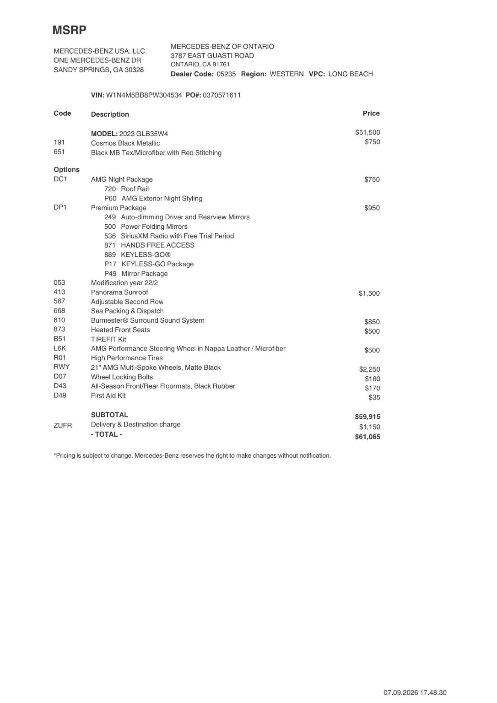 Certified 2023 Mercedes-Benz GLB 35 AMG 4MATIC image 2
