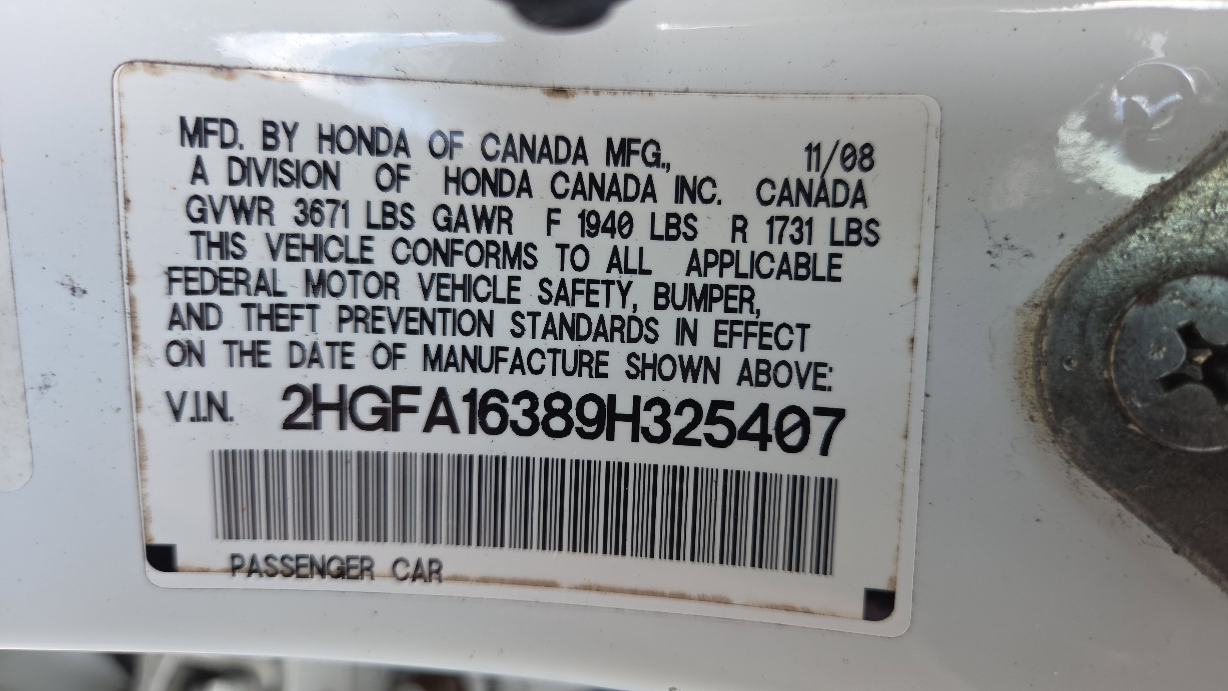 Used 2009 Honda Civic DX-VP image 23