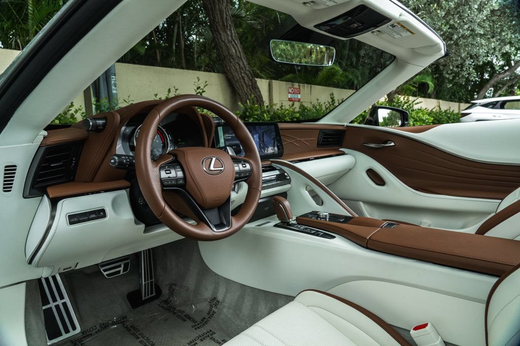 Used 2026 Lexus LC 500 Convertible w/ Inspiration Series RWD image 16
