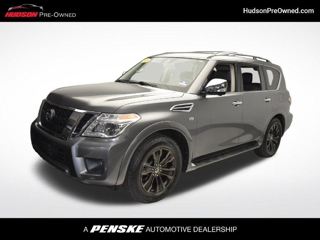 Used 2019 Nissan Armada Platinum w/ Captain's Chairs Package AWD/4WD image 1