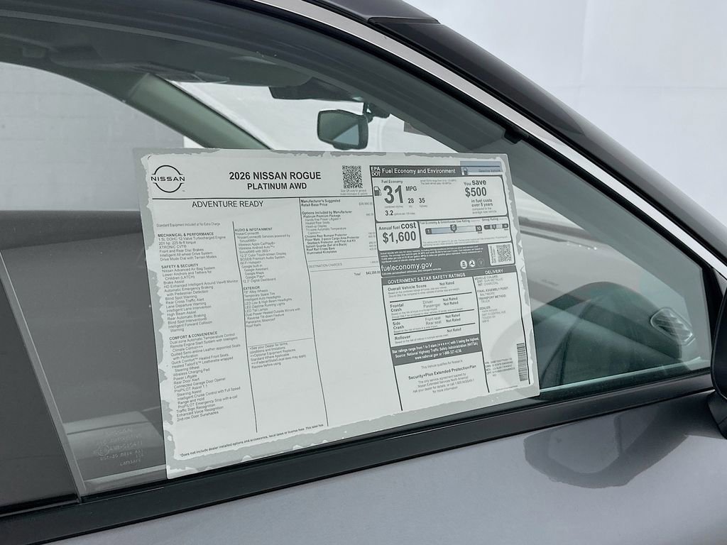 New 2026 Nissan Rogue Platinum w/ Platinum Premium Package image 13