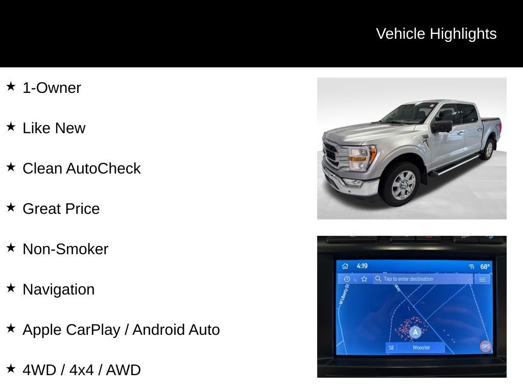 Used 2022 Ford F150 XLT w/ Equipment Group 301A Mid AWD/4WD image 2