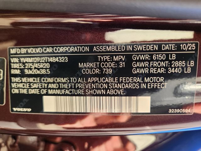New 2026 Volvo XC90 B5 Core w/ Protection Package AWD/4WD image 22