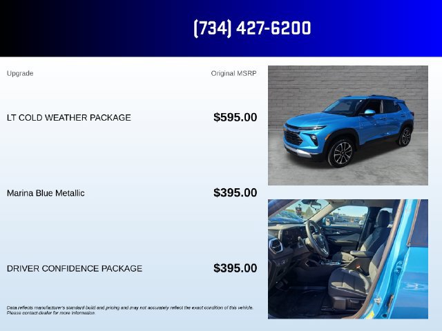 Used 2026 Chevrolet TrailBlazer LT w/ LT Cold Weather Package AWD/4WD image 5