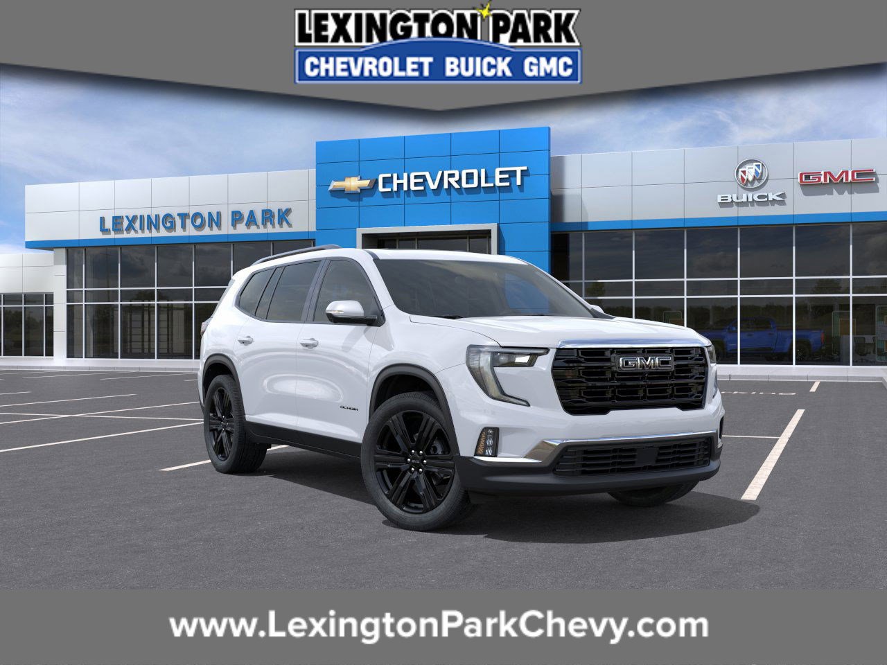 New 2026 GMC Acadia Elevation w/ Black Edition