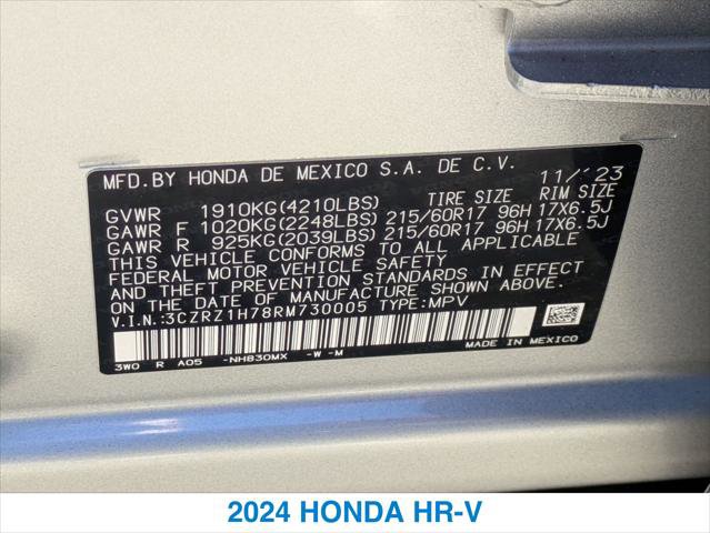 Certified 2024 Honda HR-V EX-L image 26