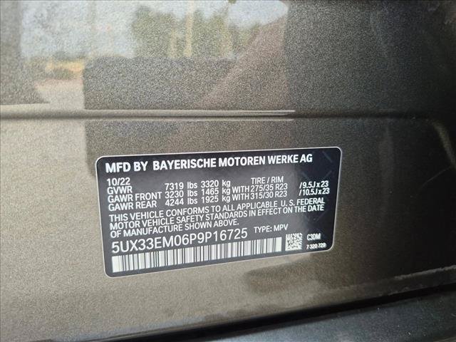 Certified 2023 BMW X7 M60i AWD/4WD image 27