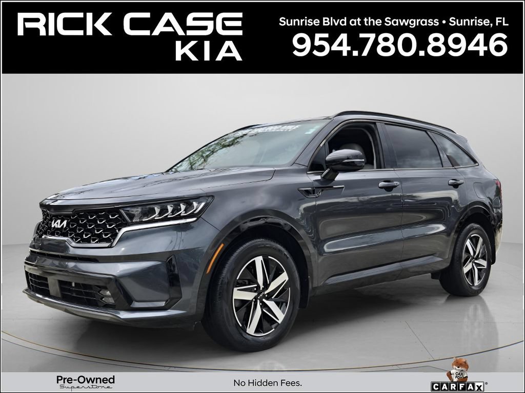 Certified 2022 Kia Sorento EX w/ Panoramic Sunroof Package