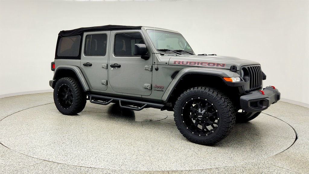 Used 2021 Jeep Wrangler Unlimited Rubicon AWD/4WD image 3