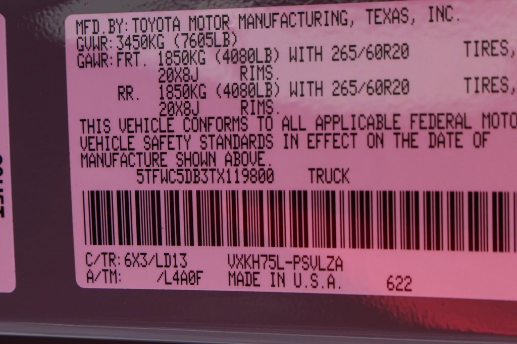 New 2026 Toyota Tundra Limited image 24