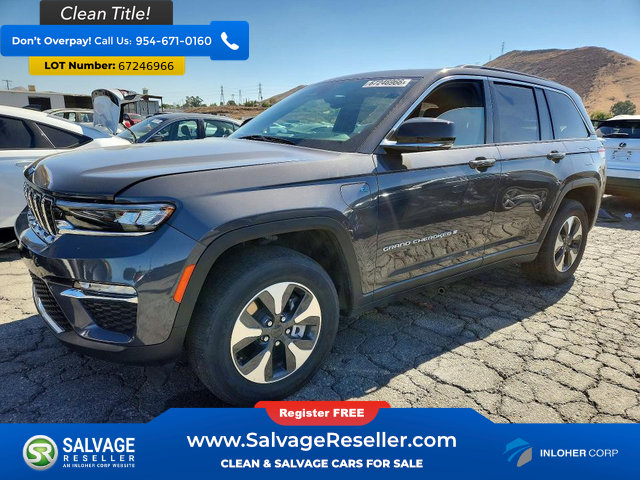 Used 2024 Jeep Grand Cherokee Limited 4xe AWD/4WD image 1