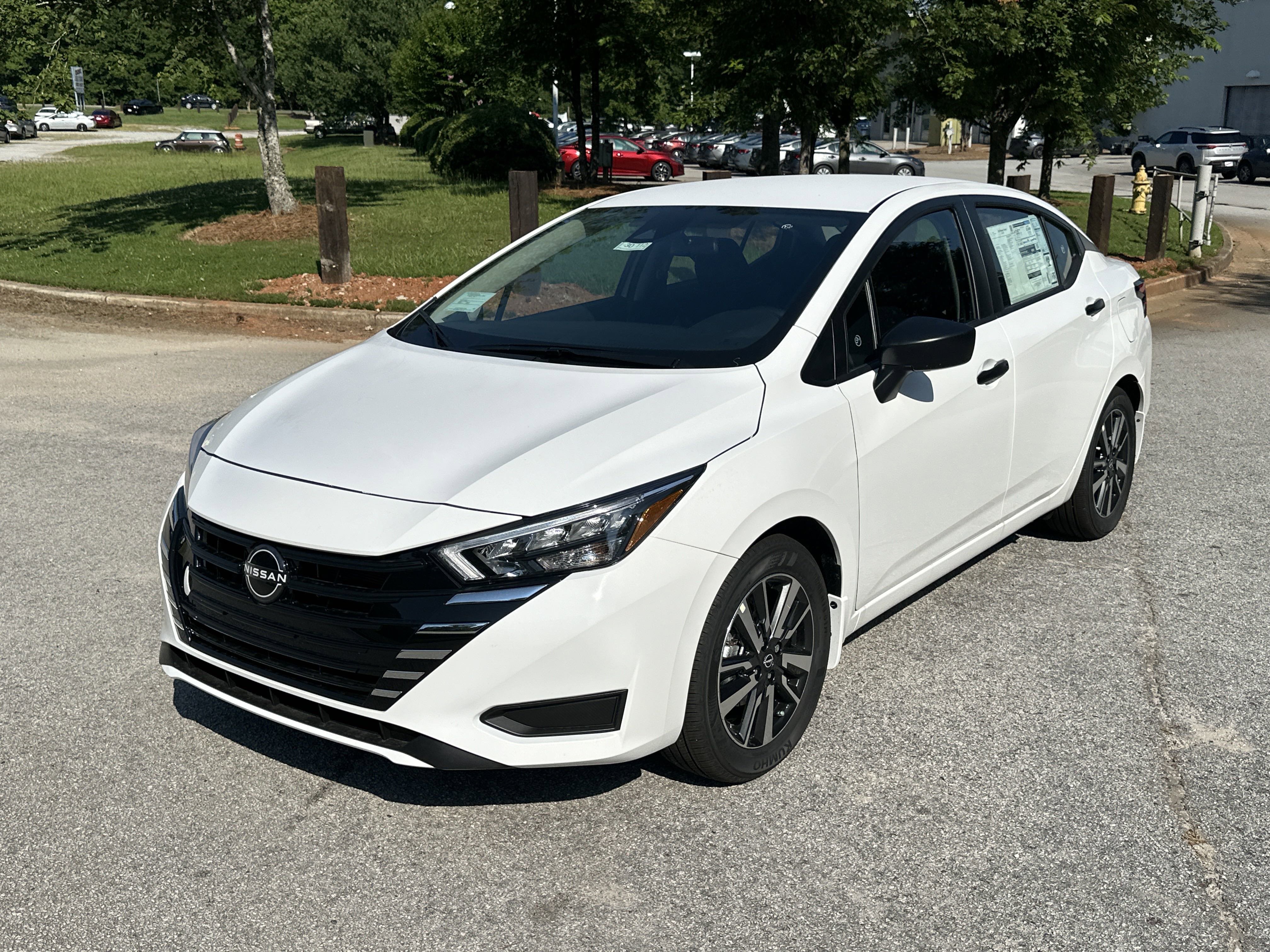 New 2025 Nissan Versa S w/ S Plus Package