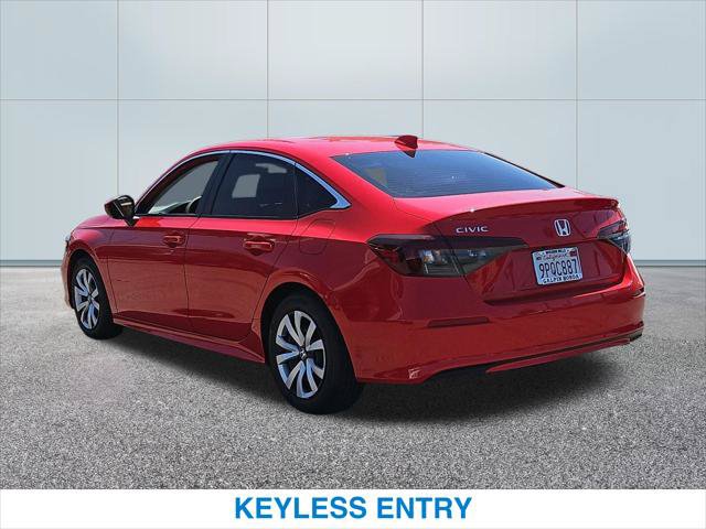 Certified 2025 Honda Civic LX image 9