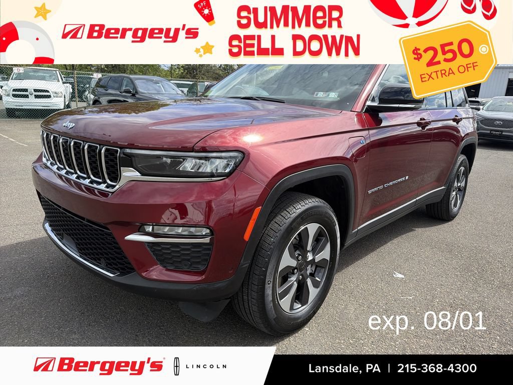 Used 2022 Jeep Grand Cherokee Limited 4xe w/ Luxury Tech Group II
