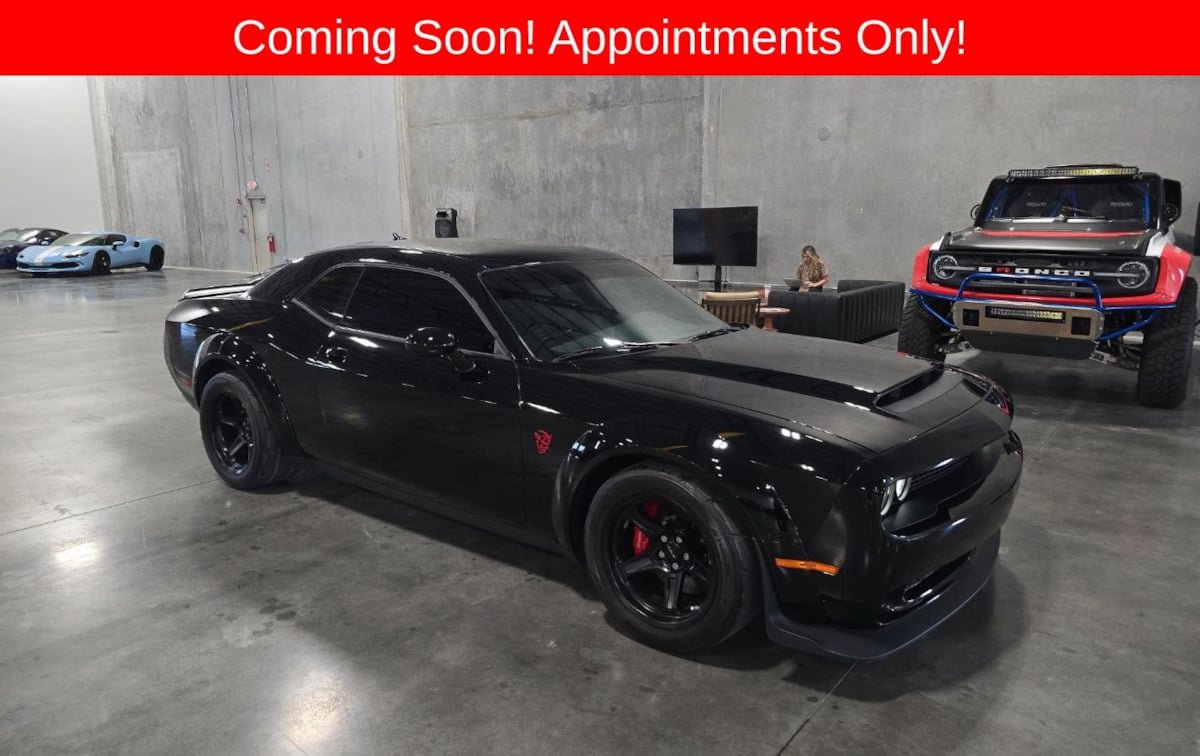 Used 2018 Dodge Challenger SRT Demon