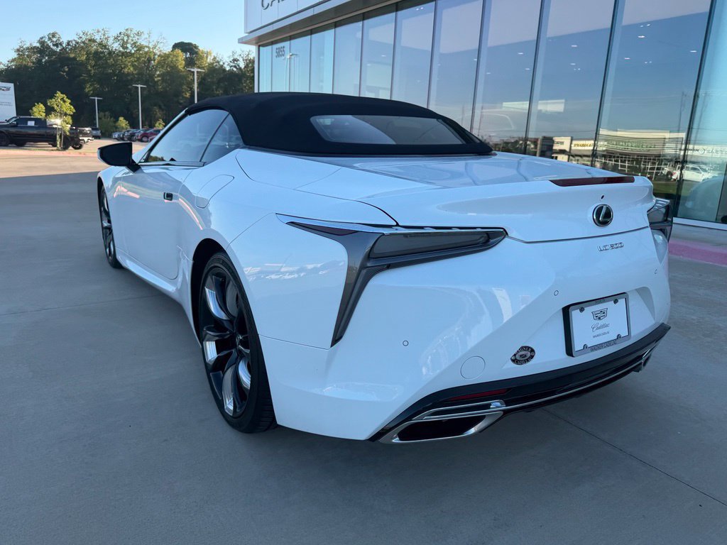 Used 2024 Lexus LC 500 Convertible w/ Touring Package RWD image 3